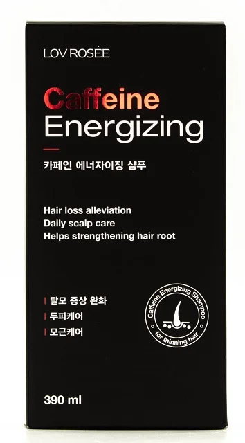 
Hair loss prevention shampoo containing caffeine to help prevent hair loss from Korea 