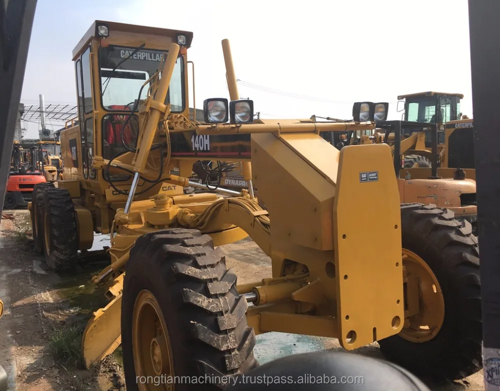 Good quality used cat motor grader 140H for sale/ cat grader with low price