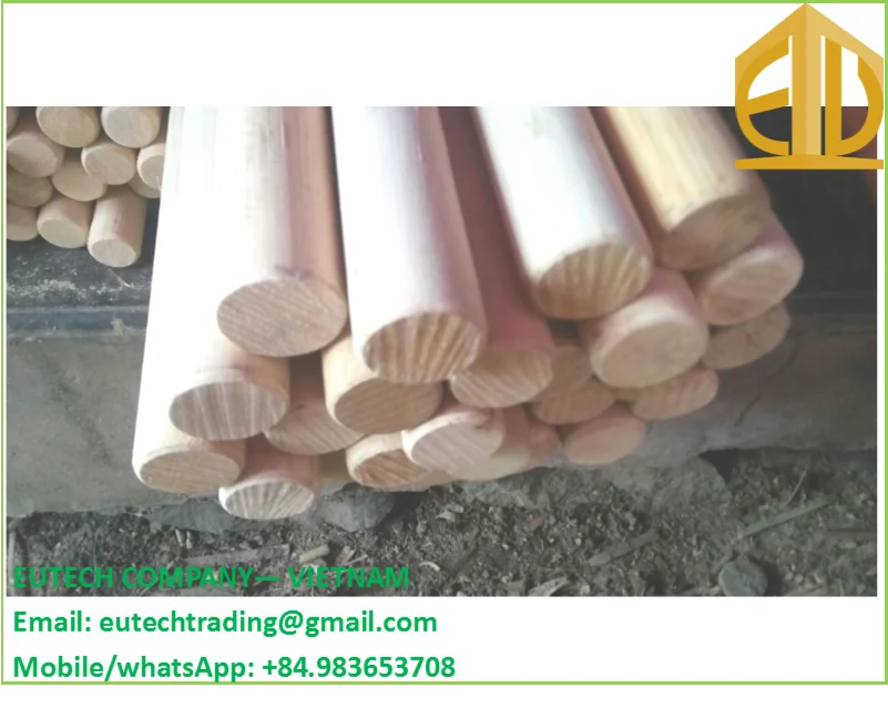 Round Polished Rattan Core Material from Vietnam