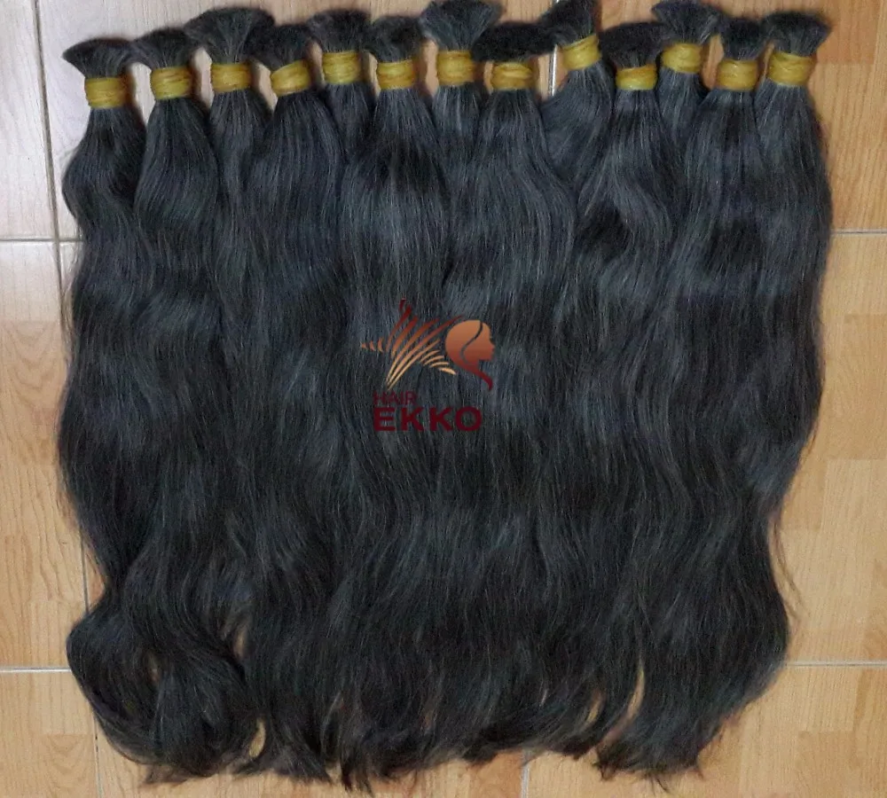Raw hair virgin hair bundle raw Indian cuticle aligned straight hair