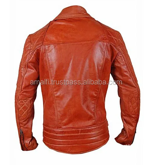 Mens Genuine Leather Jacket, Men leather jacket made in sialkot