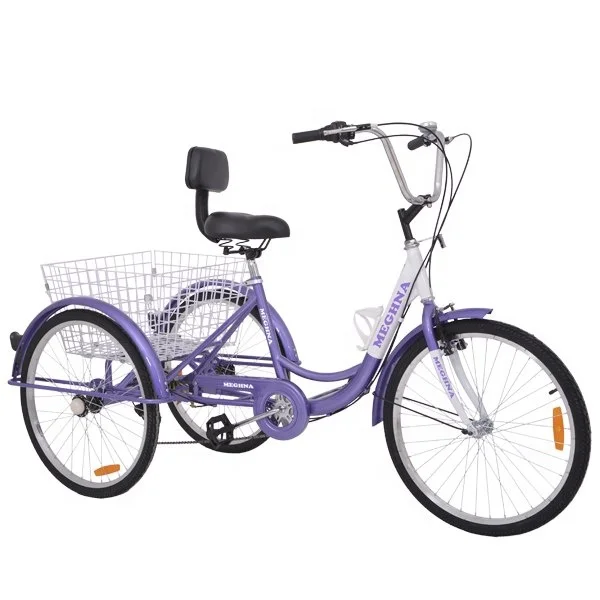 
2019 24 inch 7 speed folding adult tricycle / trike / three wheel cargo cheap tricycle bike for sale 