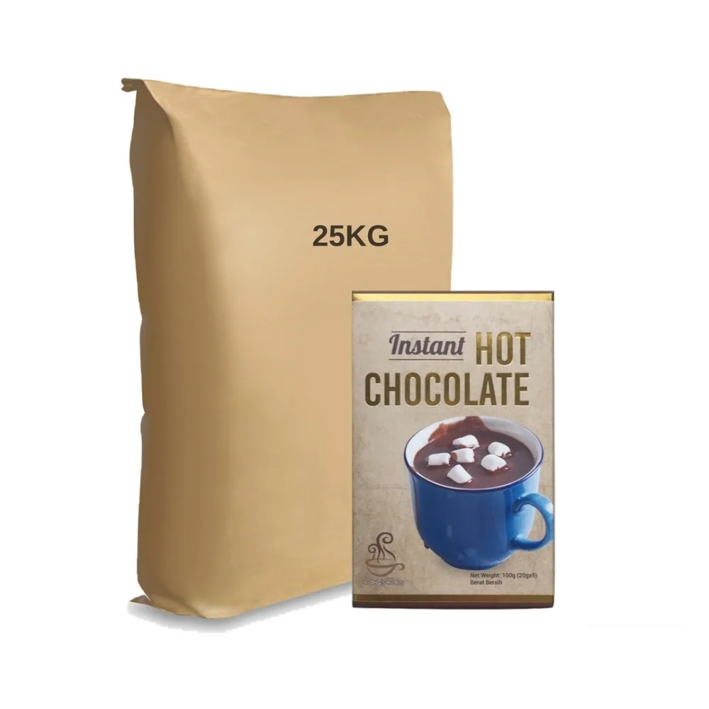 Instant Hot Chocolate Beverage Powder Cacao Drink 3in1 From Malaysia