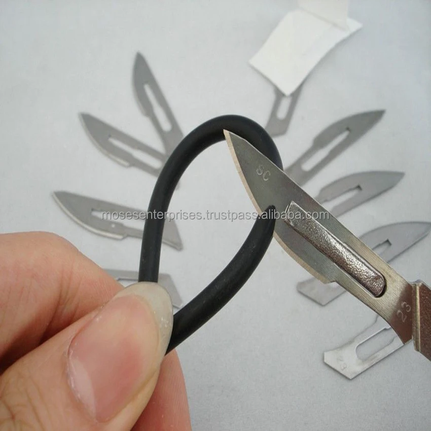 Custom OEM Scalpel Blade Removers Metal CE Manual Medical Examination Surgical Instruments