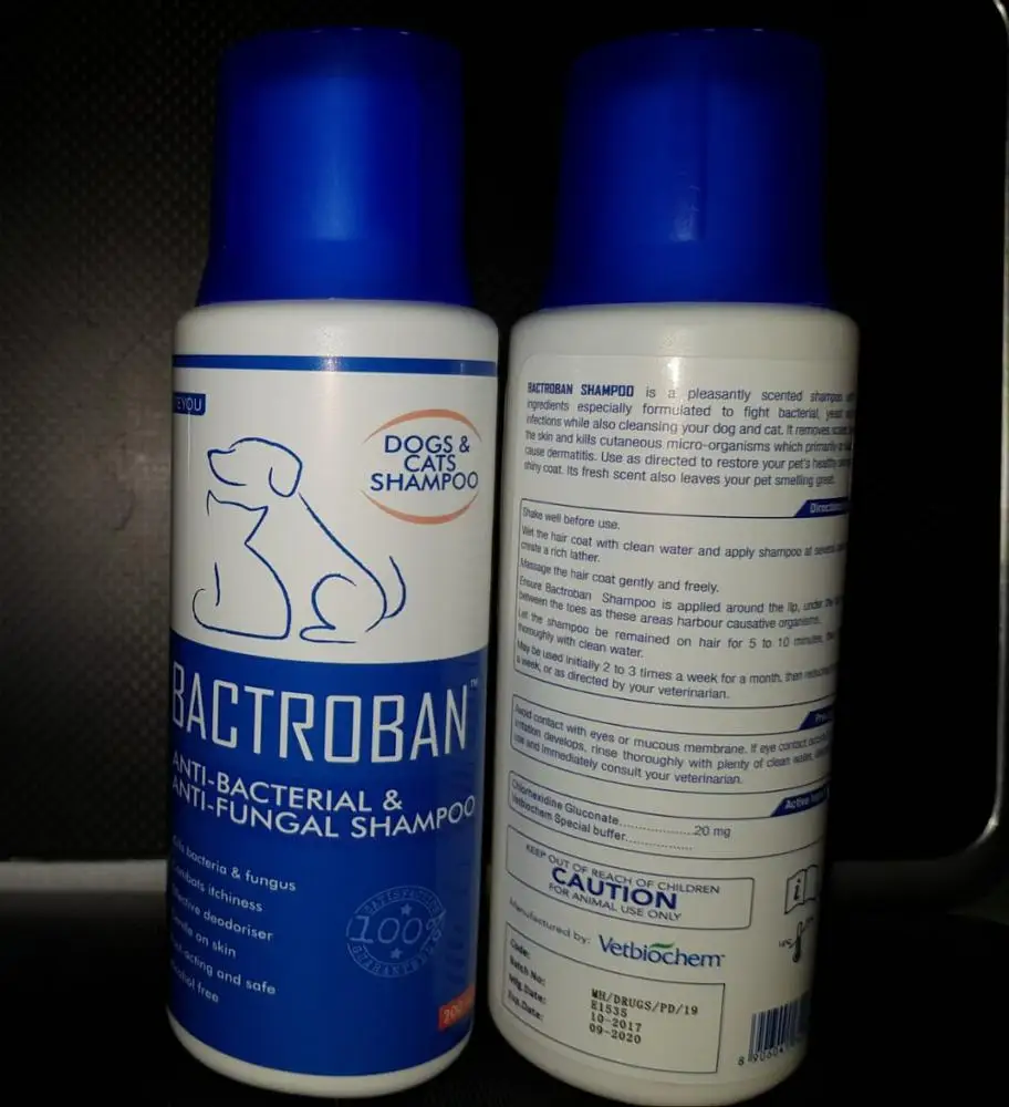 
Miconazole + Chlorhexidine Pet Shampoo 