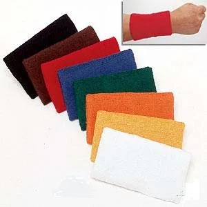 Wrist Sweatbands Sports Wristbands for Athletic Men and Women  Soft  Sweat Absorbing Cotton Terry Cloth Bands for Tennis