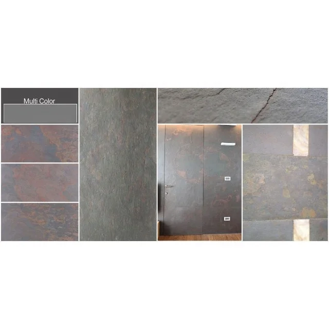 3D Design Fireproof Factory Direct Supply High Quality Multi Colour Stone Thin Flexible Veneer Sheet Wall Panel Tiles