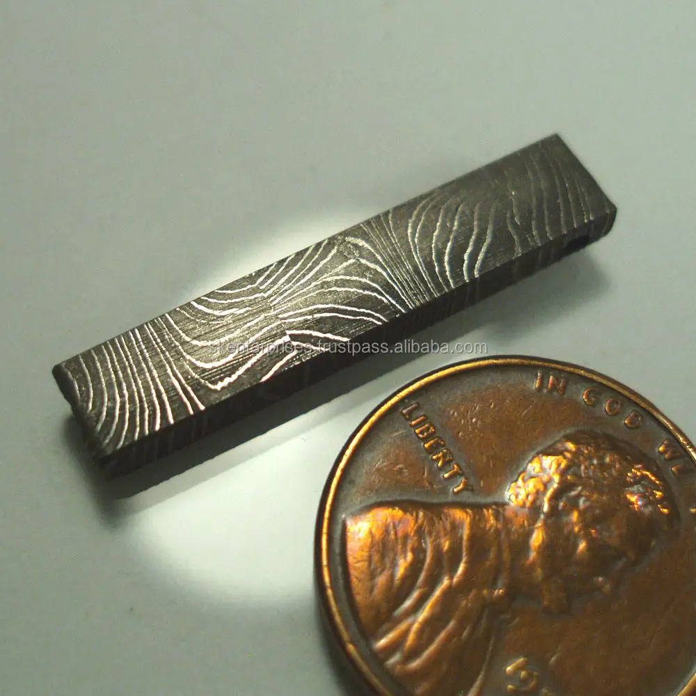 Damascus Steel Twist Square Bar For Ring& Jewelry Making SK-145