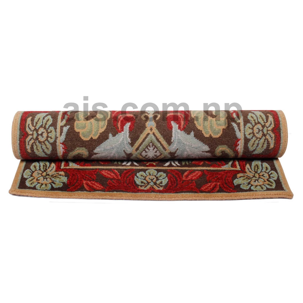 Wool Rug - 100% Hand Knotted Weaving Crafts Handmade Tibetan Nepal for Indoor Usage Decoration Floor,home Anti-slip Asterisk NP