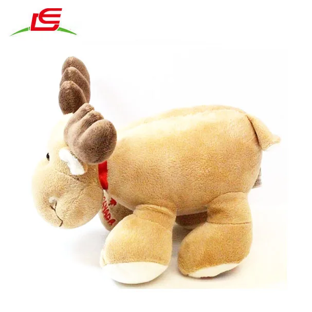 Canada Big Foot Moose 9 inch Plush Promotional Animal Doll stuffed deer toy