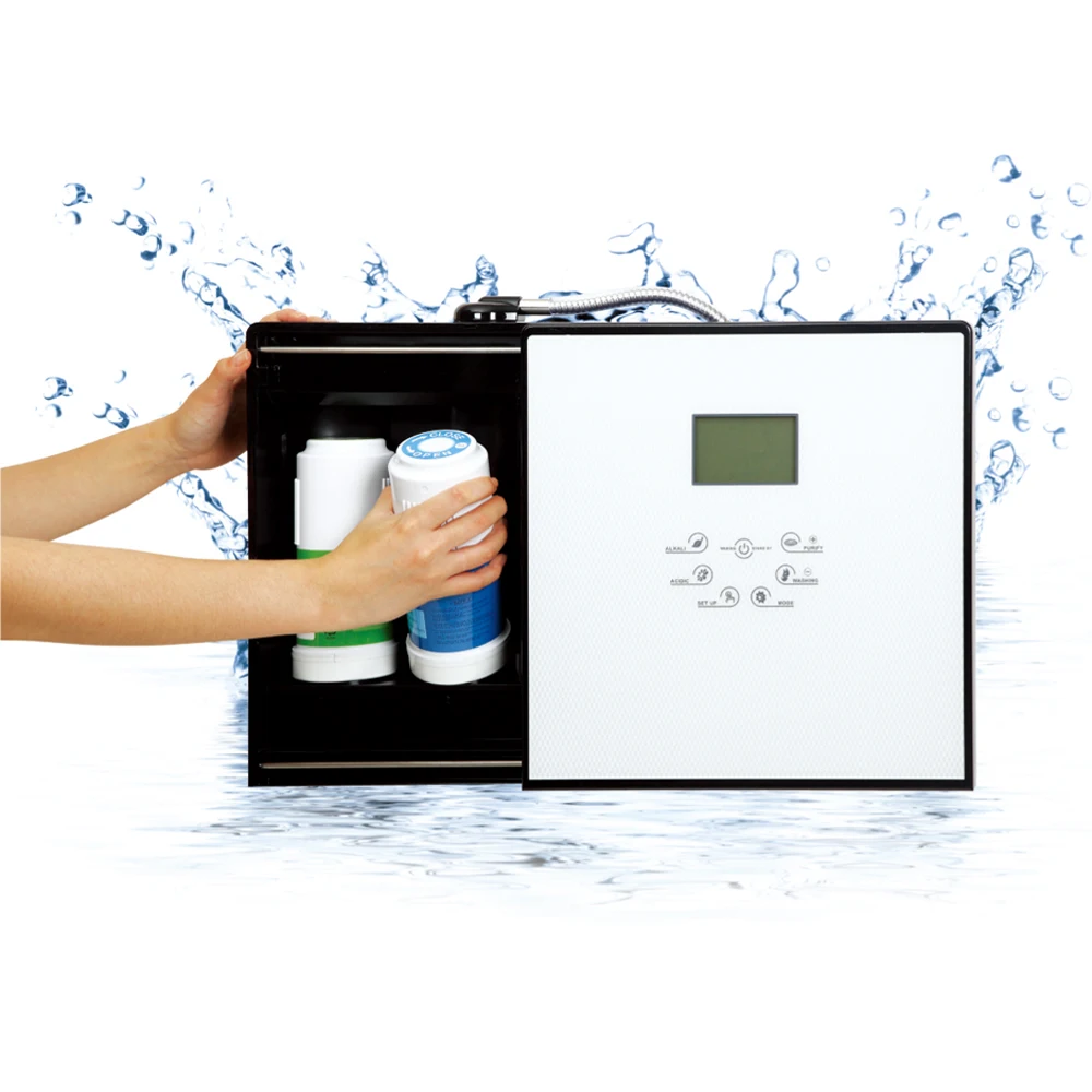 Alkaline water ionizer CREWELTER 9 plates ionized alkaline water Home appliances water treatment appliances