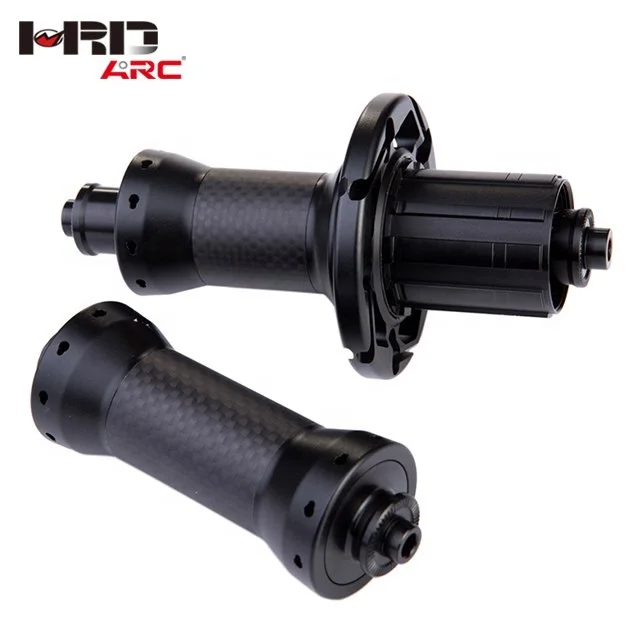 Прямая тяга RT - 035F / RCB CNC, пятиосевая обработка, анодированные подшипники NBK для дорожных велосипедов, ступица из углеродного волокна для дорожных велосипедов