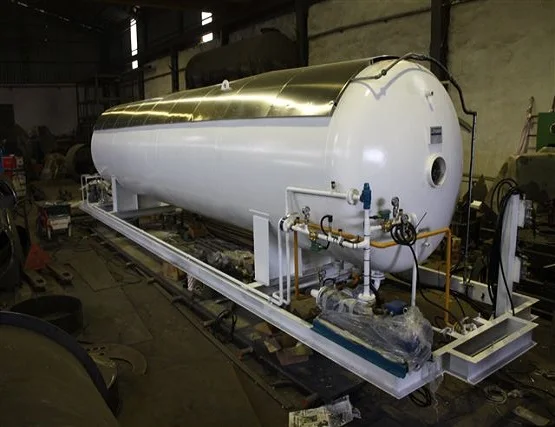 
Противоскользящий бак сжиженного углеводородного газа 