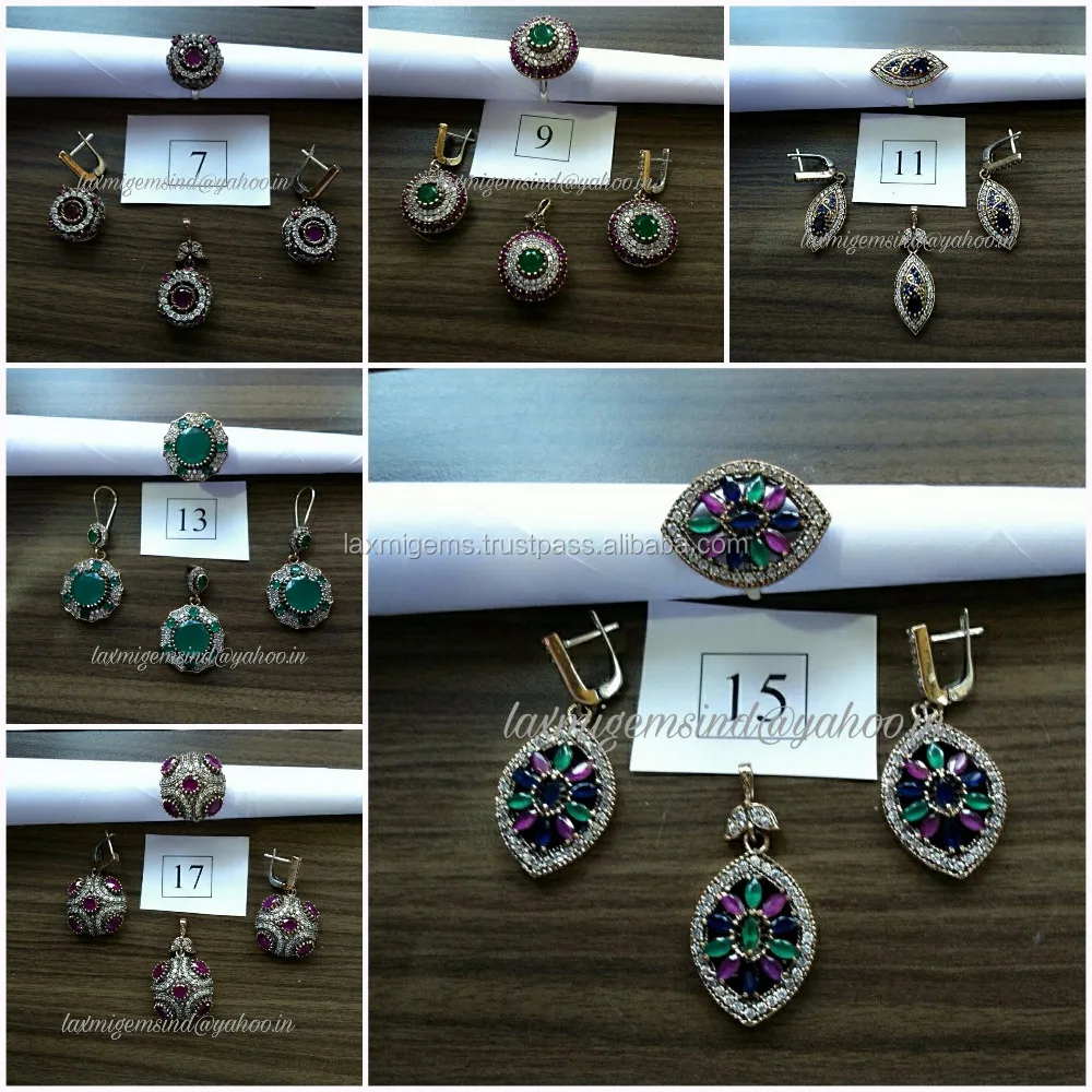 CZ Beautifully Jewelry Indian wholesale necklace jewelry