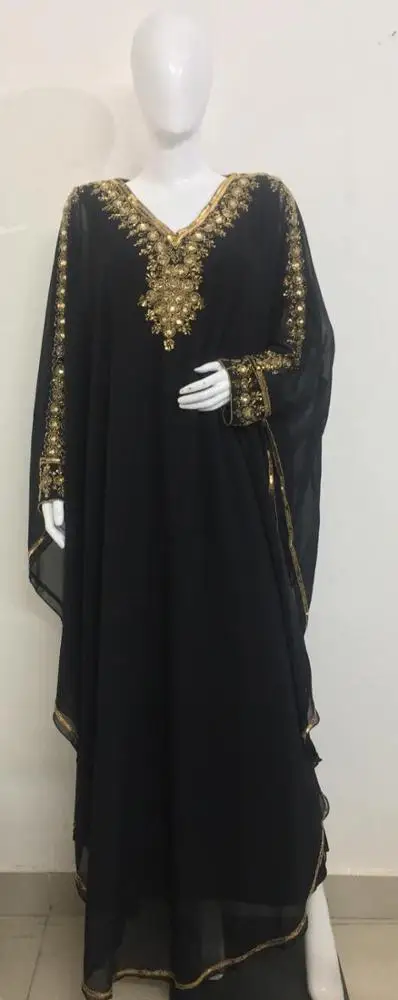 
dubai abaya wholesale Style Plain Print Open Front Abaya Jilbab Muslim Islamic Long Maxi Dress 