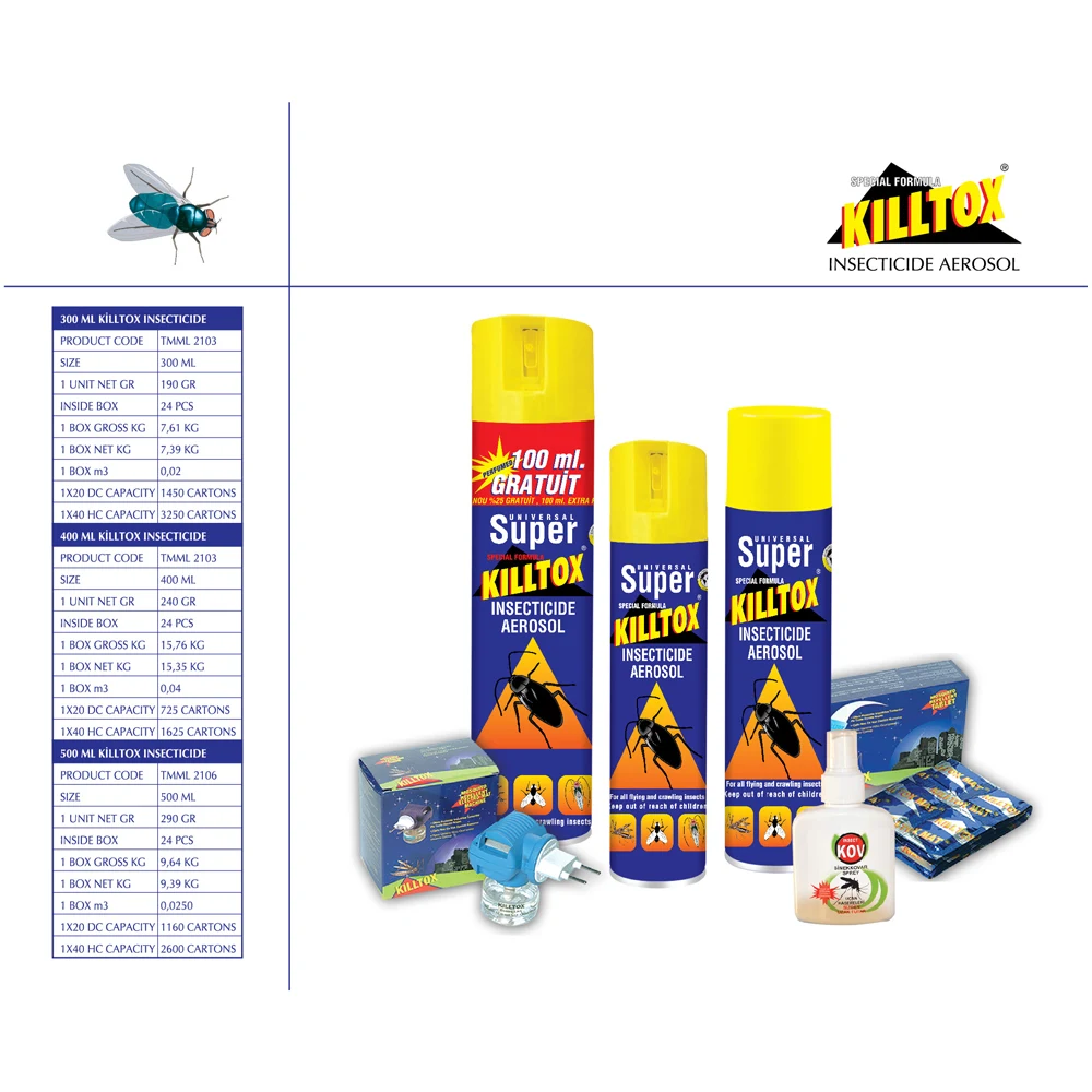 
Non Toxic Good Quality Killtox Insect Killer 