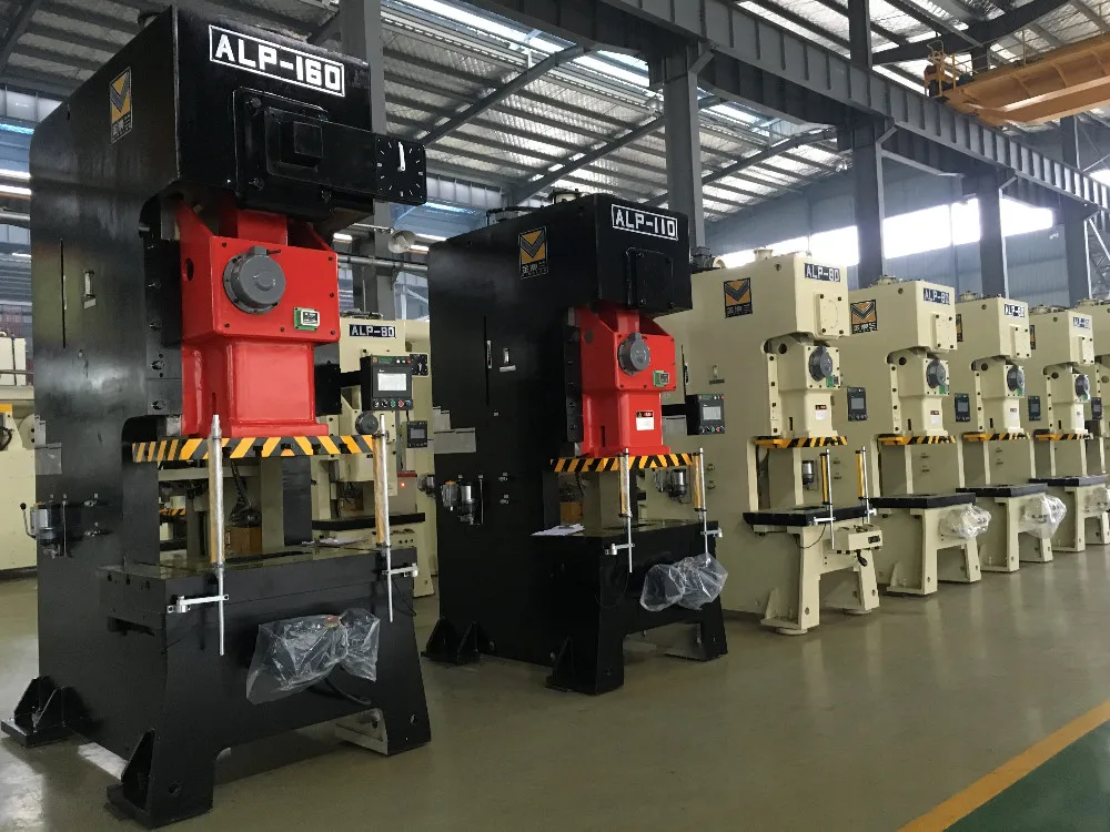 160Ton C Frame Single Crank Pneumatic Power Press with Optimized Automatic Line Solution and Guaranteed After-sale Services