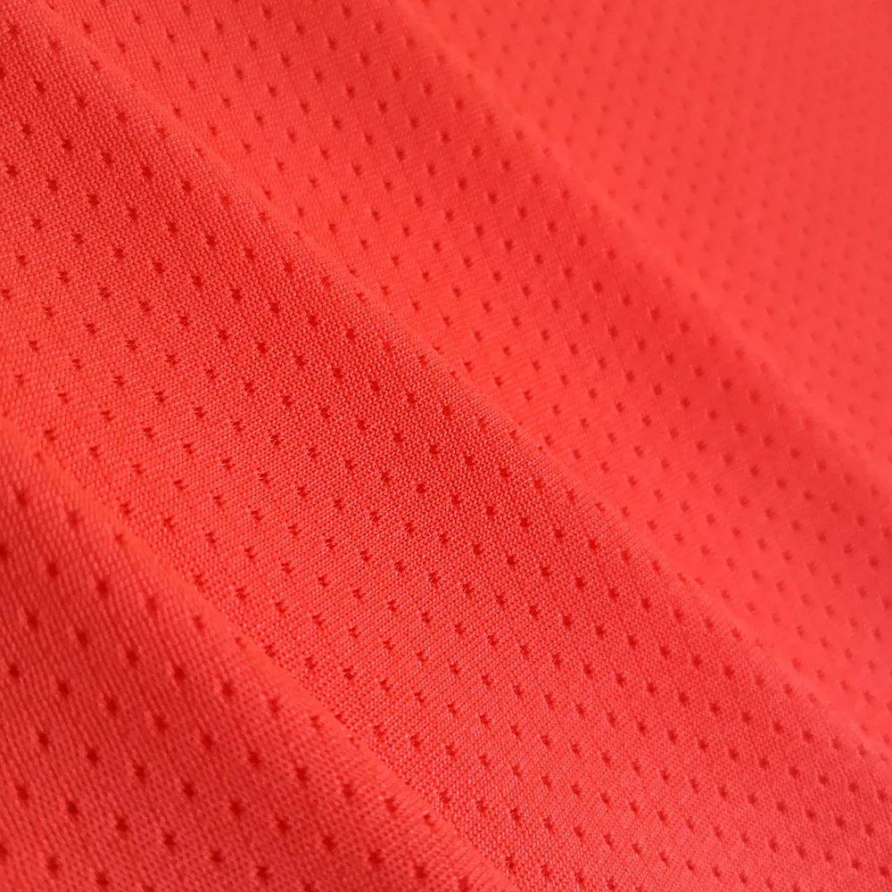 China fabric distributor 140G breathable weft knitting polyester quick fry fabric finish for sports apparel wear RTS PS1Y07