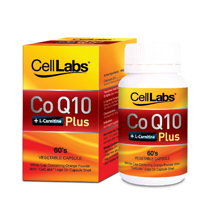 
Malaysia CellLabs CoQ10+L-Carnitine 