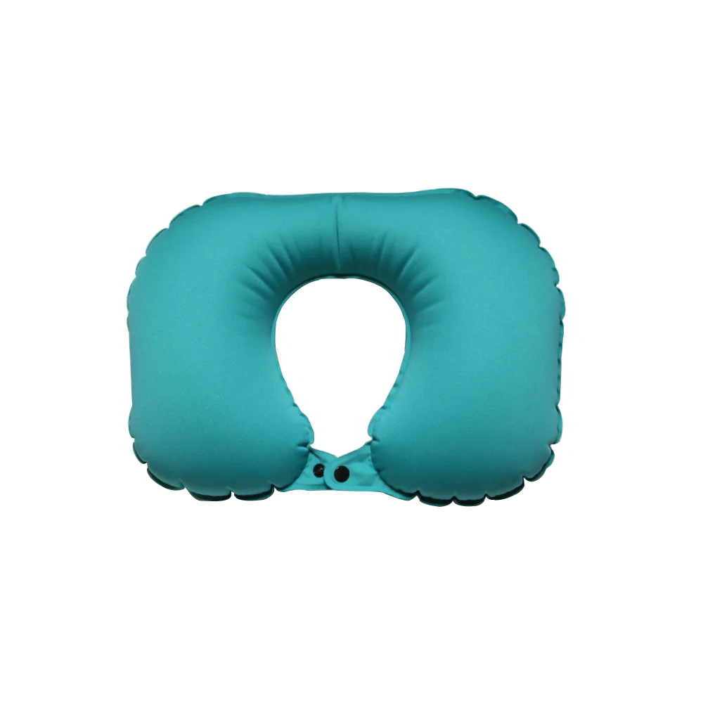 U Shape Travel Neck Pillow Automatic Inflatable Portable for Camping Napping Home Outdoor Office Trip