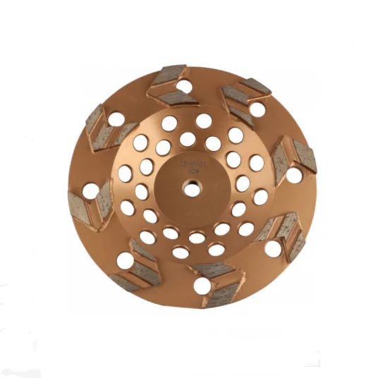 RAIZI 5 дюймов 7 Стрелка Тип Сегмент алмазный пол абразивный бетон шлифовальные чашки диск