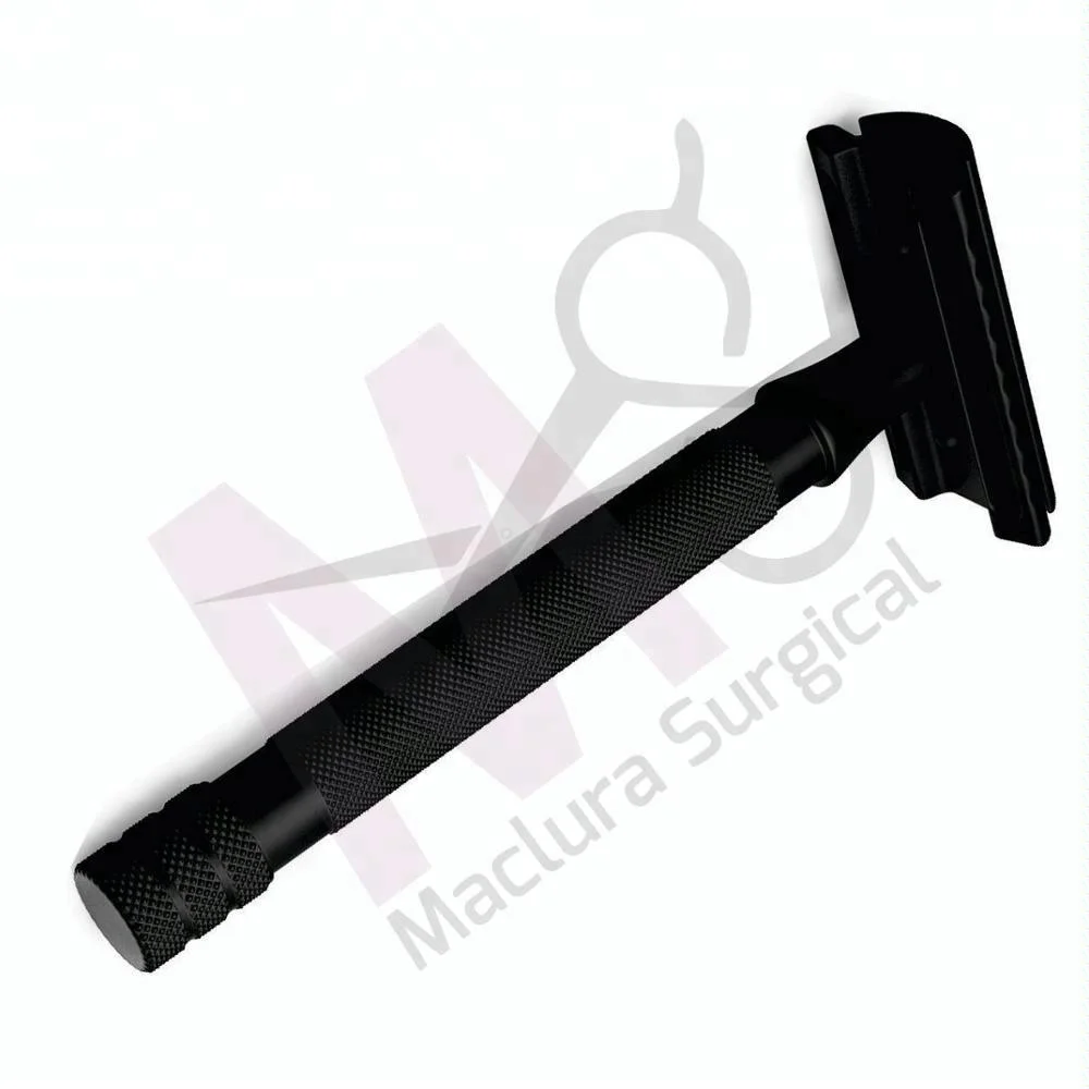Matte black shaving safety razors MSE 24 customize razor double edge safety razor