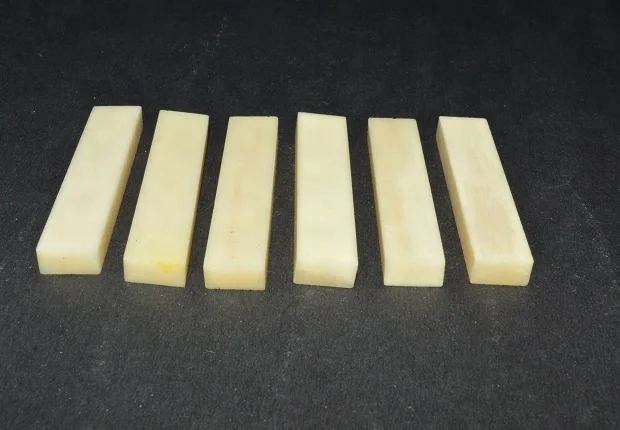 Ready Ship White Bleached Vintage Bone Guitar Nut Saddles Stringed Instruments Parts Accessories Bone Blank Acoustic Guitars
