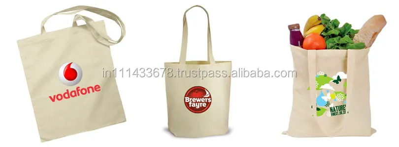 Alibaba Online China Supplier 2018 christmas gift canvas tote bag blank for shopping