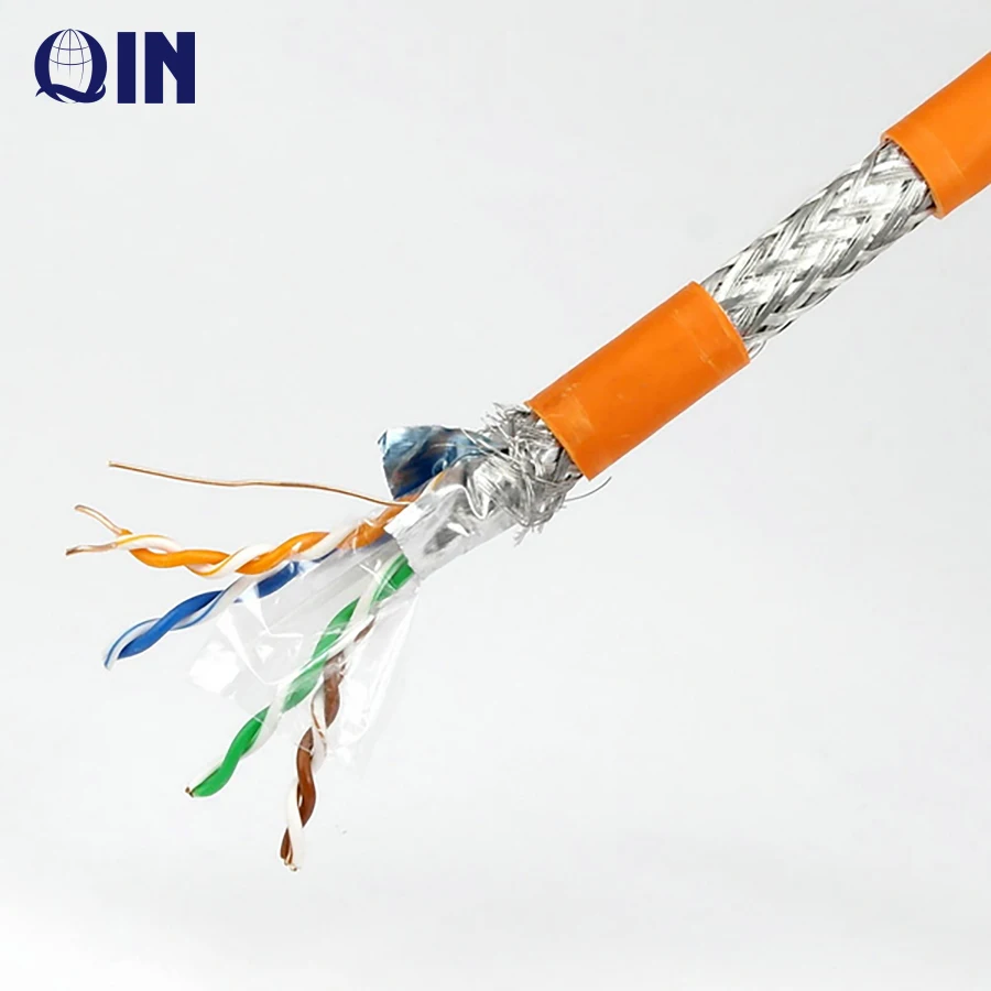 LSZH Jacket S/FFTP Cat7 cable 500M/Roll
