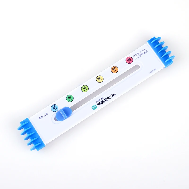 Рекламная линейка с определением абсолютных определений для измерения боли в докторском стиле