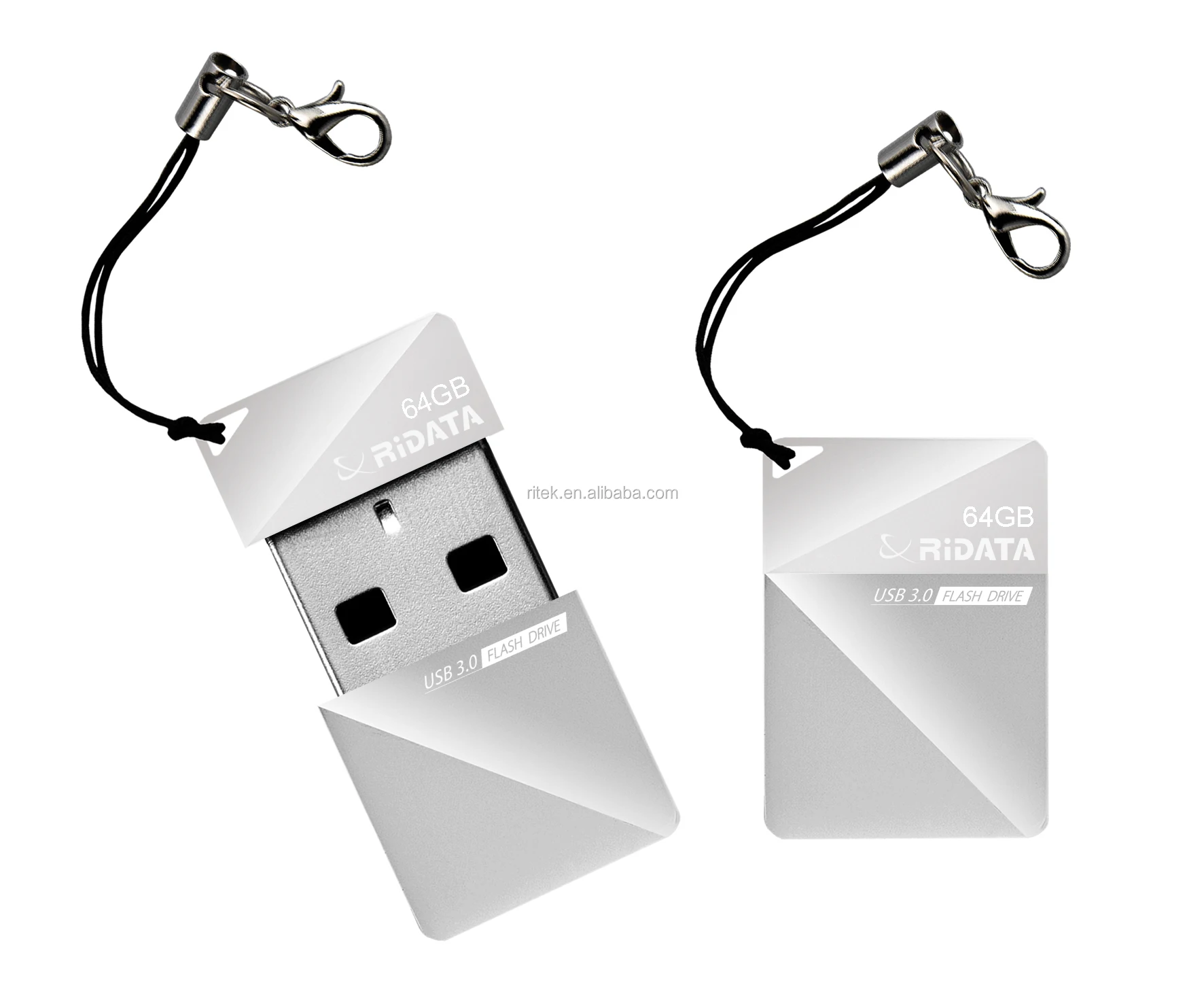 The ridata HM2 pen drive design wiht geometric-facet fashion