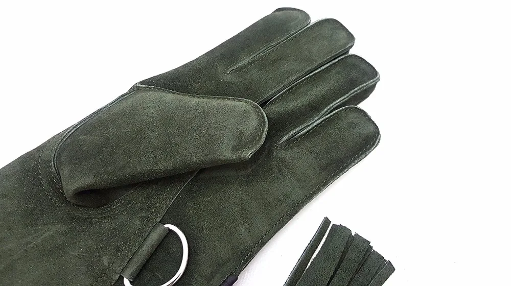 Custom Bird-handling Falconry Gloves with Long Cuff and Inner Fleece Leather Material ODM and OEM Service Available