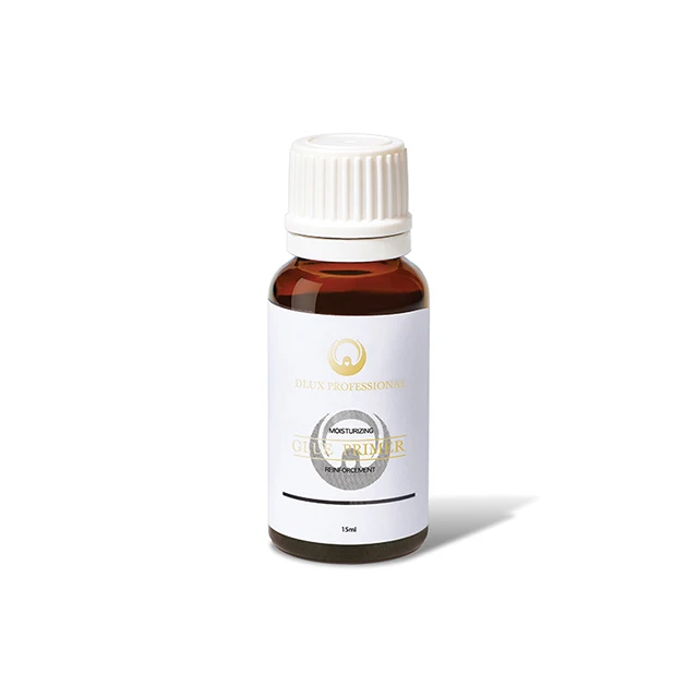 DLUX PROFESSIONAL GLUE PRIMER FROM KOREA  100% KOREA  GLUE PRIMER  Clear color PRIMER Eyecare Moisturizing