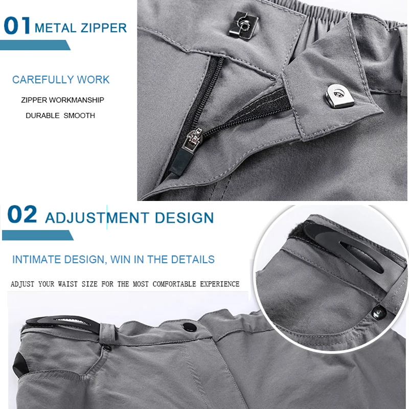 Мужские летние велосипедные шорты X-Tiger, шорты для горного велосипеда