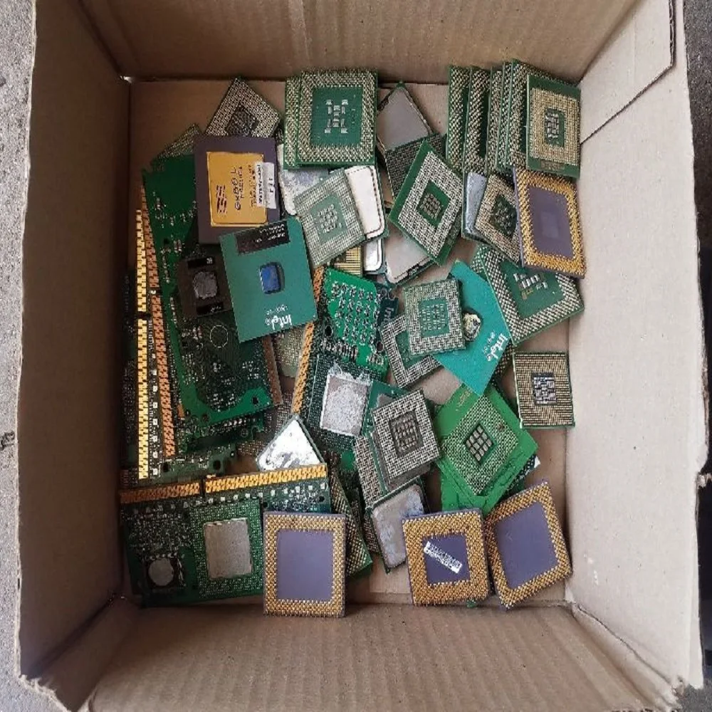 Ceramic cpu scrap for gold recovery 2.20 ghz 1155 1150 1151 i5