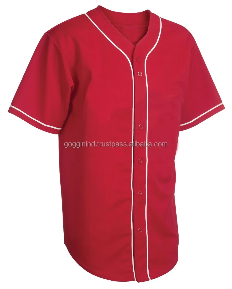 
100% polyester baseball shirt custom sublimated baseball jersey 