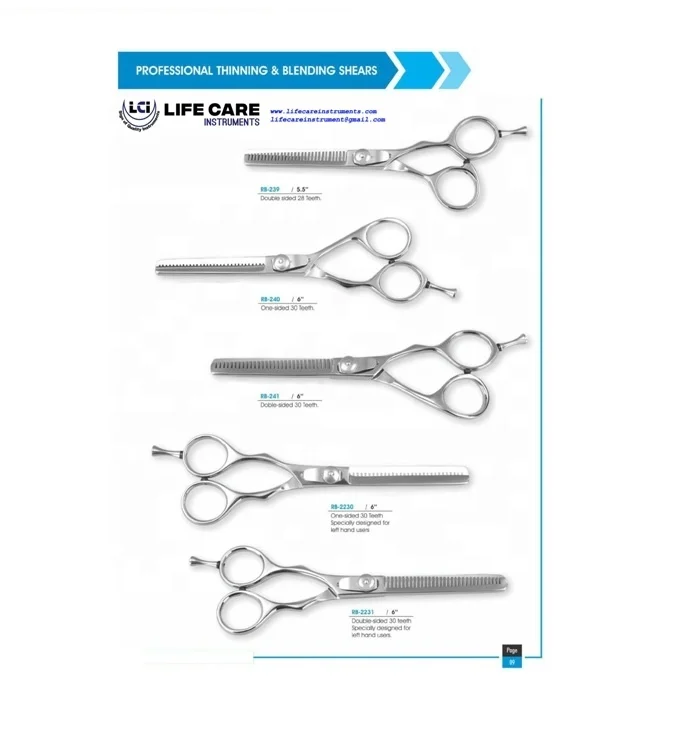 
Best Quality Barber Hair Cutting Thinning Scissors 