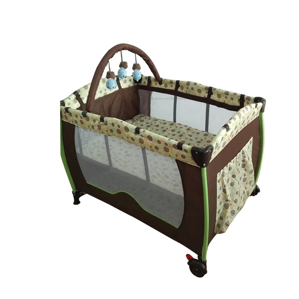 Dirt resistance eco-friendly safety folded  traveling baby playpen  for kids 401