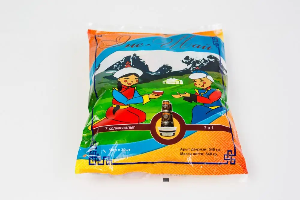 
Unique Ene-Shai Tuvan Green tea with milk 