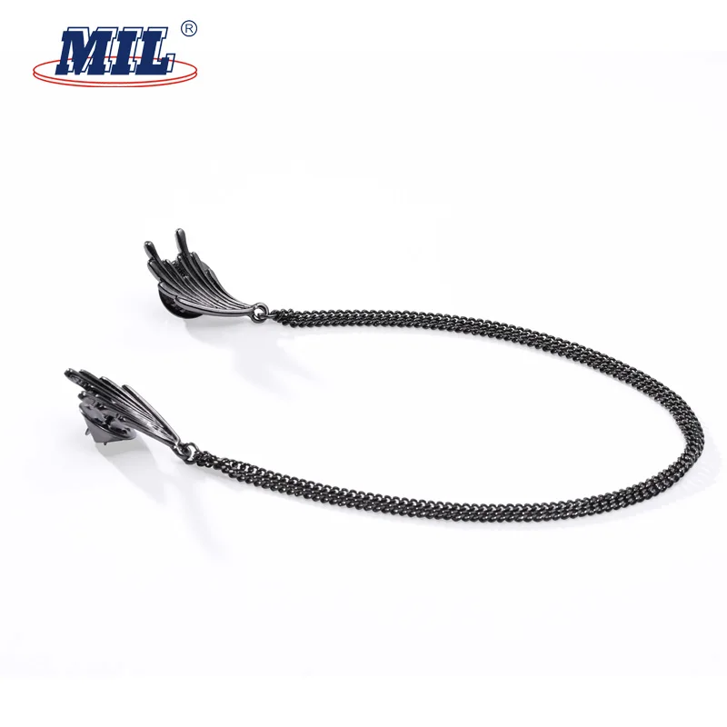 Custom Logo Gold Sewing Clothing Decorative Metal Chains For Bag