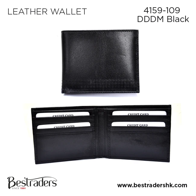 Wholesale Price Good Quality Genuine Leather Wallet Mens