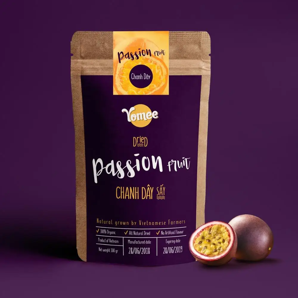 
Yomee Dried Mango Fruit Paper Pack 100gram Delicate tropical flavor 