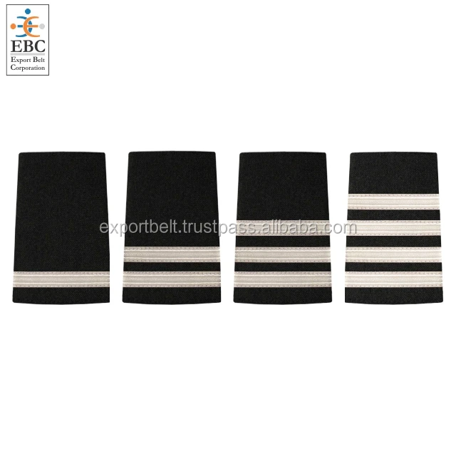  Высококачественные Наплечные доски Pilot/эполеты 3/8 дюйма в металлических золотых и серебряных косичках