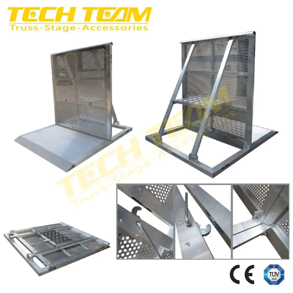 Barrier Transport Car Roller Barrier With Wheel