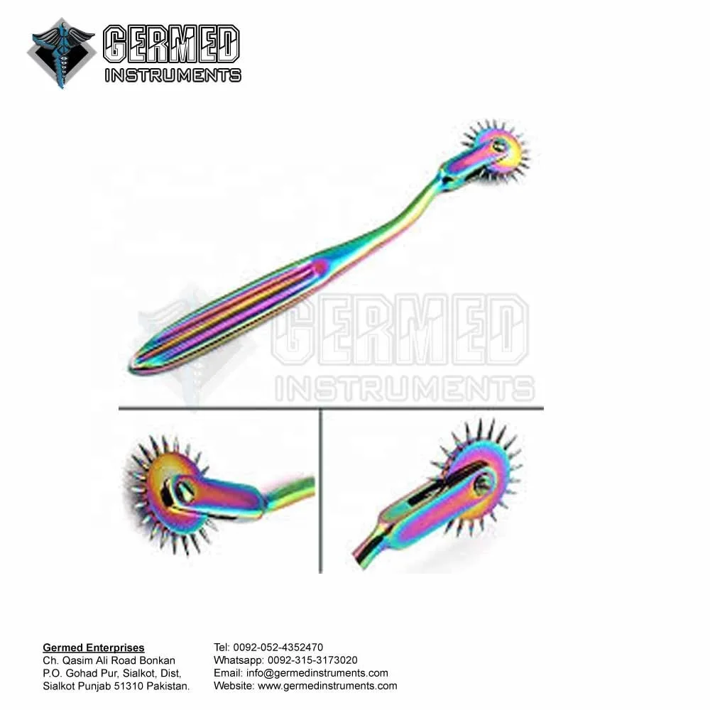 Stainless Steel Neurological Wartenberg Single Pinwheel
