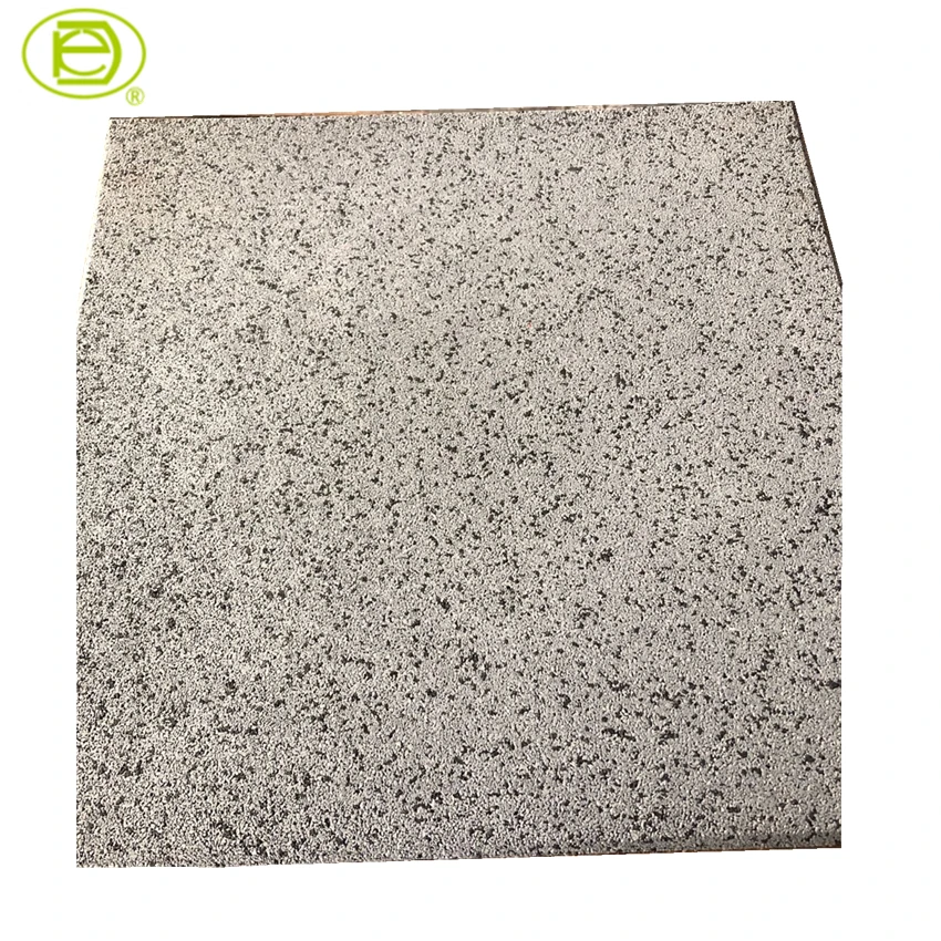 80%  EPDM grey 30mm Fitness equipment rubber gym floor