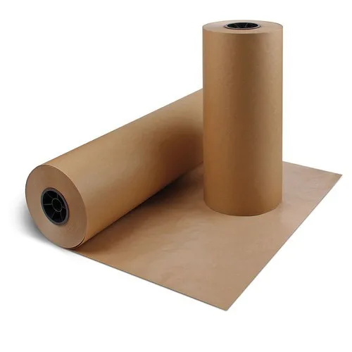 Kraft Auto Painting Masking Paper Roll Water Resistant Brown Paper Moisture Proof Virgin Wood Pulp Quality