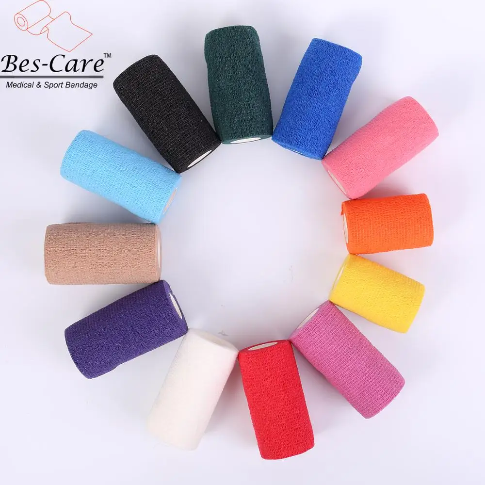 
Shanghai Cohesive Elastic Bandage rayon strapping tape 