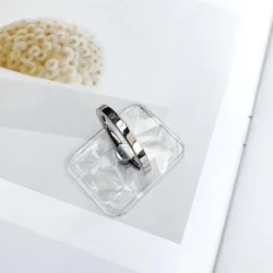mobile phone accessories 2019 funny acrylic marble design colored cell phone finger ring phone holder