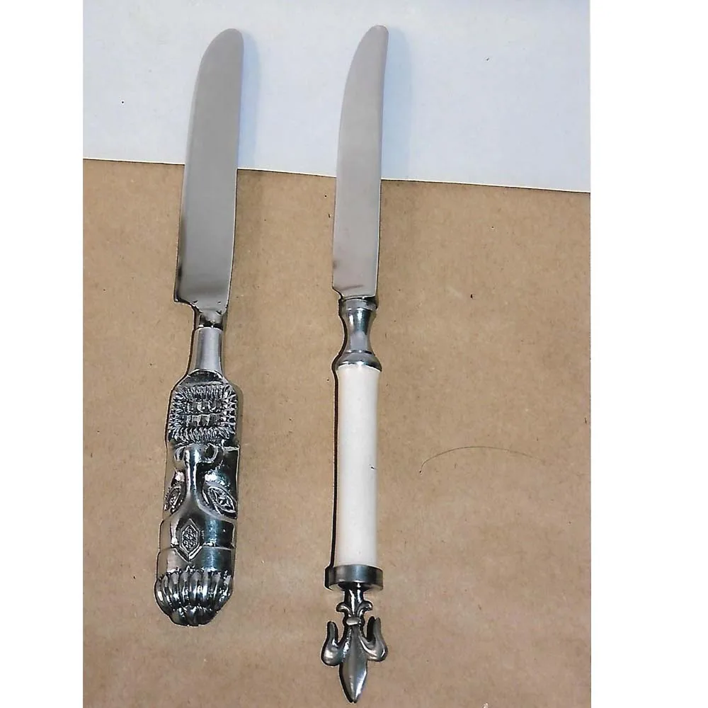 Butter knife with skeleton handle on sale